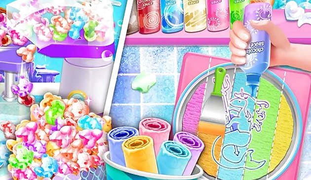 Мороженое летнее веселье