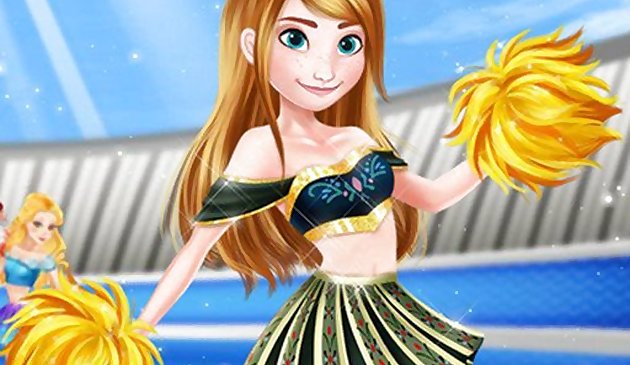 Девушка чирлидер Анна