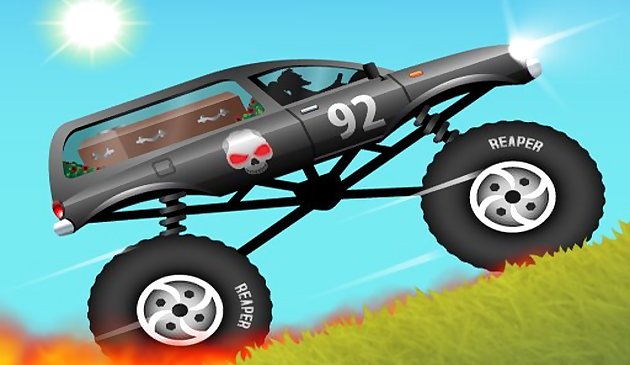 Гонщик черепа по холмам