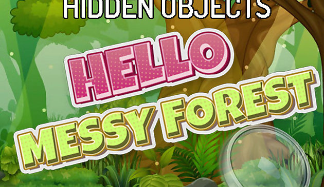 Objets cachés Hello Messy Forest