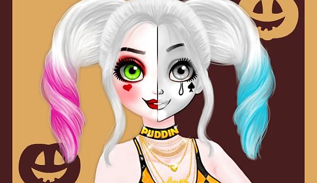 Макияж Хэллоуина принцессы Пол лица инструкция