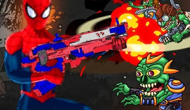 Спайдермен командир шутер