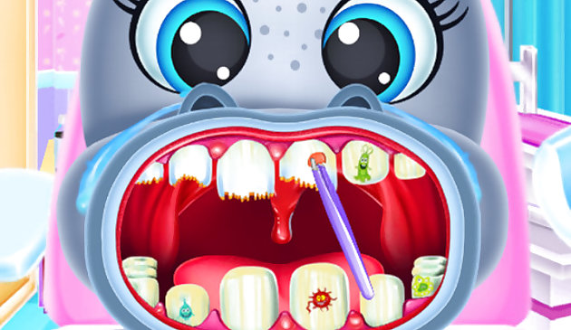 Cuidado dental de Baby Hippo