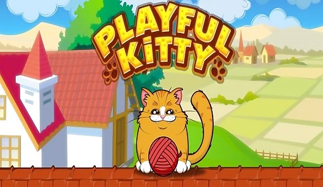 Игривый котёнок