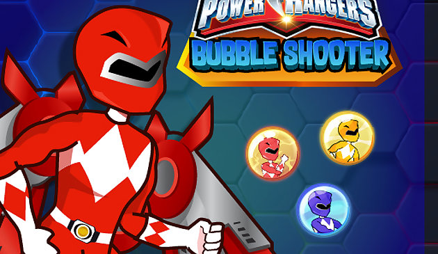 Power Rangers Bubble Shoot Puzzle