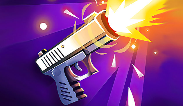 Пистолет и бутылки