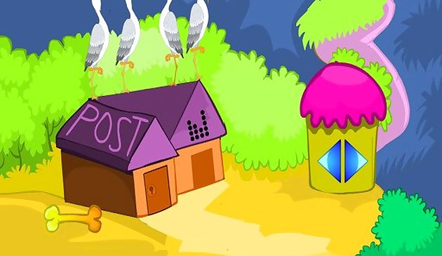 Побег спокойной деревни