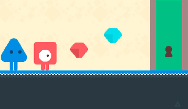 Красный и синий приключение