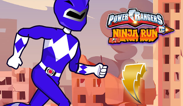 Могучие рейнджеры бег ниндзя