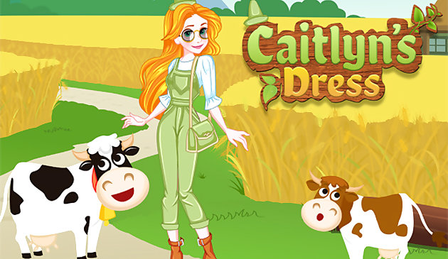 कैटलिन ड्रेस अप: खेत