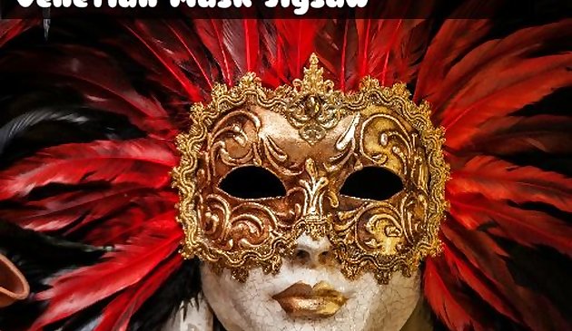 Венецианская маска пазл