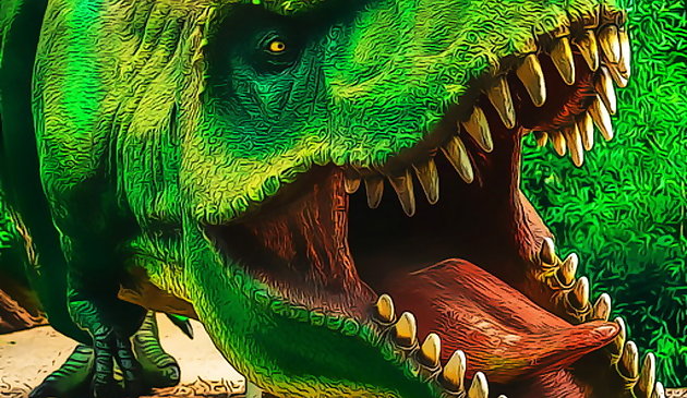 Дино парк пазл