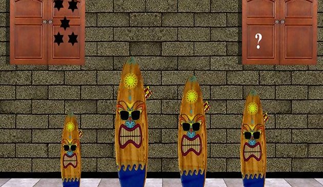 Побег дома серфера