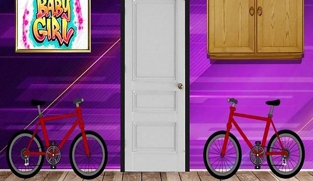 Побег дома малышки