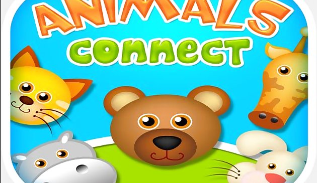 Соедините животных