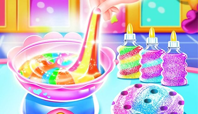 Дизайнер слайма единорога