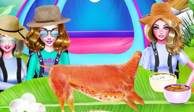 Полное приготовление бриани из козлятины