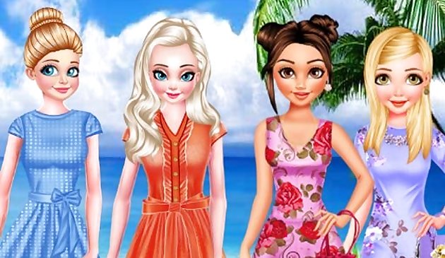 Выбор каникул принцесс