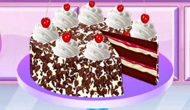 Real Black Forest Cake Pagluluto