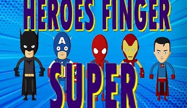 Супергерои палец