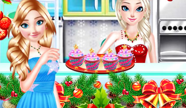 Chị Princess Christmas Cupcake Maker