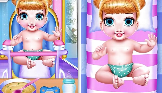 Новорождённые близнецы принцессы Забота о малышах