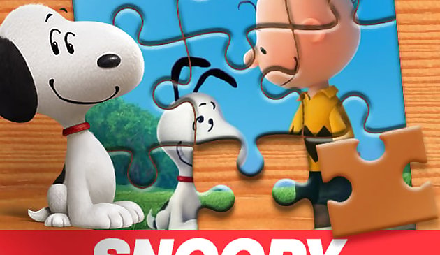 Teka-teki Jigsaw Snoopy