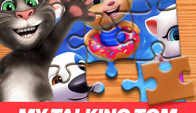 Говорящий Том и друзья пазл