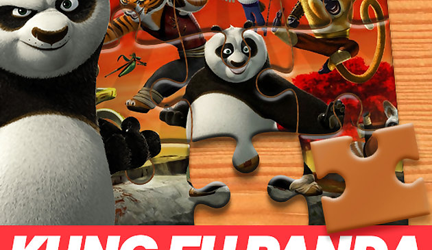Quebra-cabeça kung fu panda