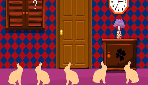 Побег дома кролика