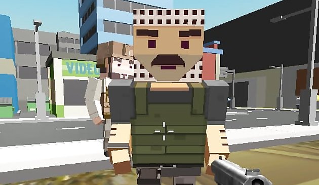 Блочный пиксель