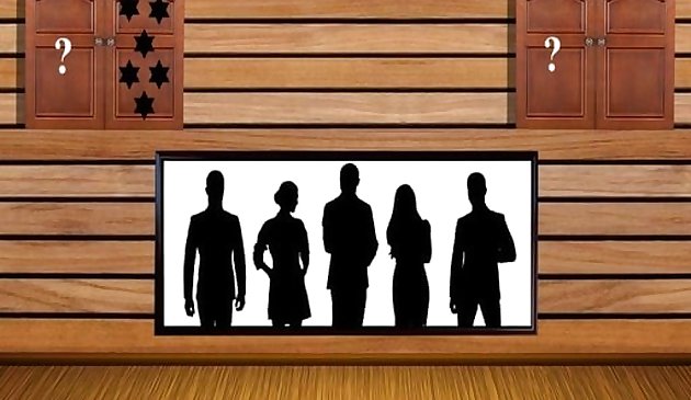 Побег современного деревянного дома