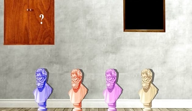 Побег дома статуй