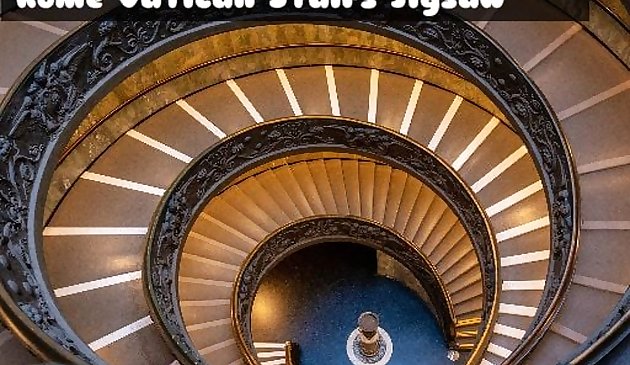 Puzzle des escaliers du Vatican à Rome