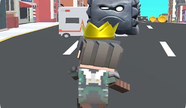 Городской бегун гонка ио