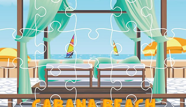 Кабана пляж пазл