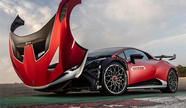 Lamborghini Huracan STO Слайд