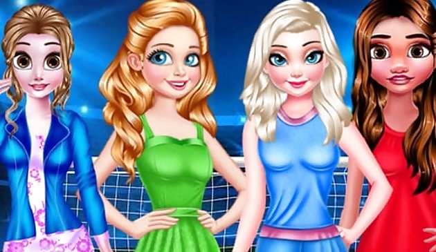 Принцессы случайный день в колледже