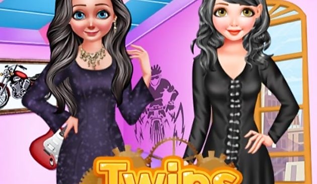 Панк мода близняшек