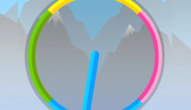 Цветные часы