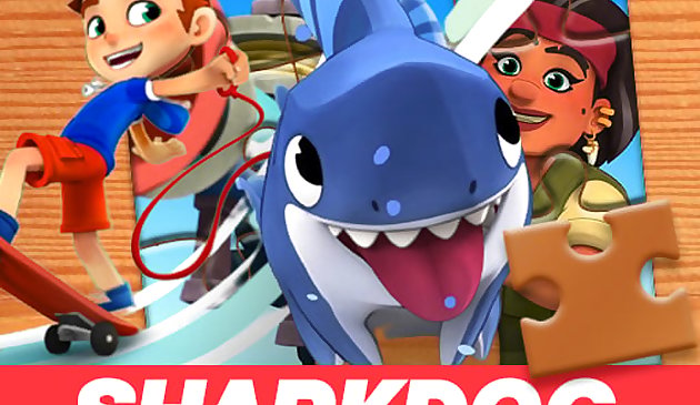 Акула собака пазл