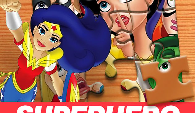 DC девчонки-супергерои пазл