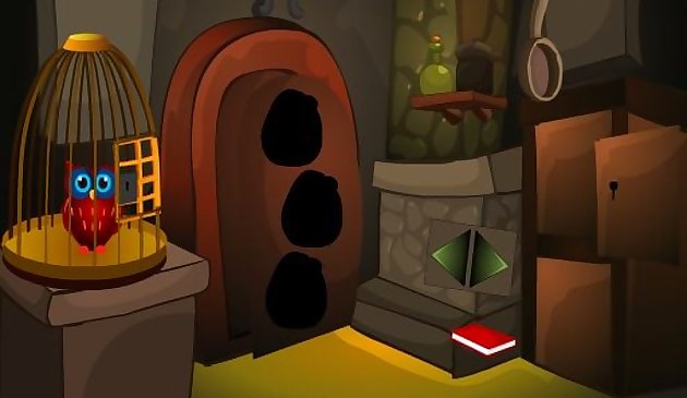 Побег крошечной красной совы