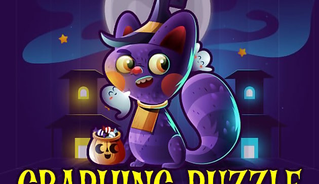 Построение графика пазл Хэллоуин