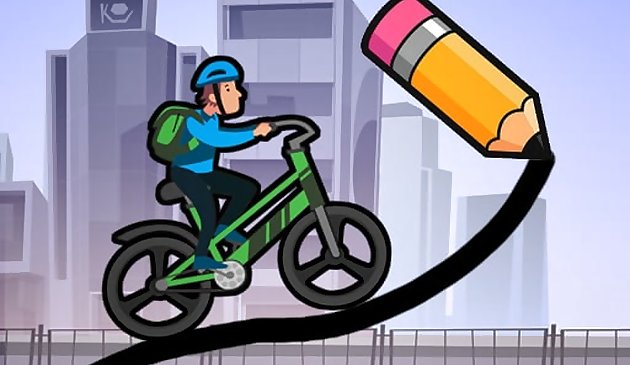 Dibuja el puente de la bicicleta