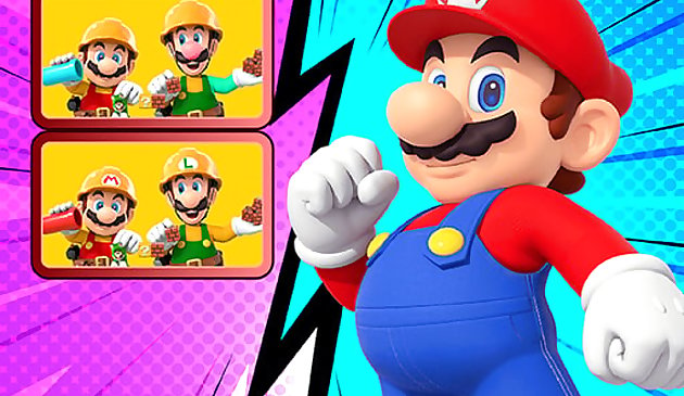 Süper Mario Farklılıkları Bulmaca