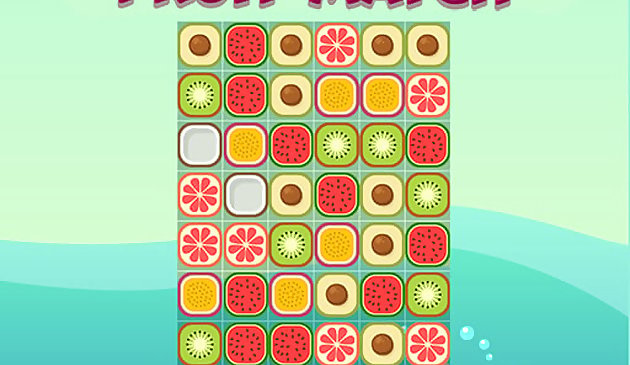 Фруктовый микс матч 3