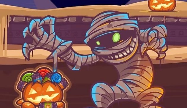 mummy candies - Halloween nakakatakot na edisyon