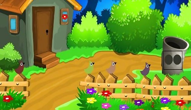 Побег цветастого сада