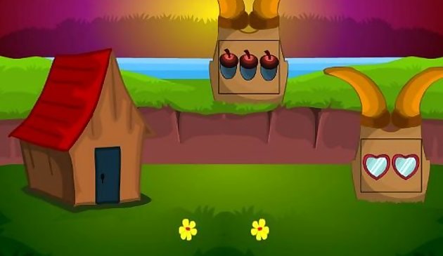 Побег синего какаду